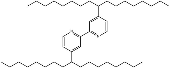 4,4'-Bis(1-octylnonyl)-2,2'-bipyridine Structure