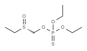 PHORATE SULFOXIDE Structure