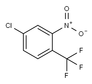4-chloro-2-nitro-1-(trifluoromethyl)benzene Structure