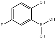4-FLUORO-2-HYDROXYPHENYLBORONIC ACID Structure