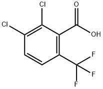 2,3-DICHLORO-6-(TRIFLUOROMETHYL)BENZOIC ACID Structure