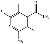 2-AMINO-3,5,6-TRIFLUORO-PYRIDINE-4-CARBOXAMIDE Structure
