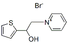 1-[2-Hydroxy-2(2-thienyl)ethyl]pyridinium bromide Structure