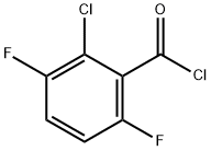 2-CHLORO-3,6-DIFLUOROBENZOYL CHLORIDE Structure