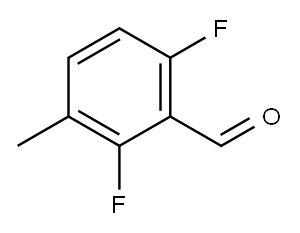 Benzaldehyde, 2,6-difluoro-3-methyl- (9CI) Structure