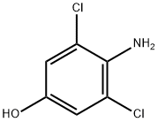 3,5-dichloro-1,4-aminophenol Structure