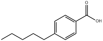 4-Pentylbenzoic acid Structure