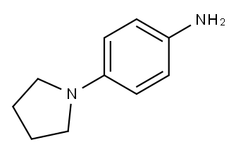 4-PYRROLIDIN-1-YLANILINE Structure