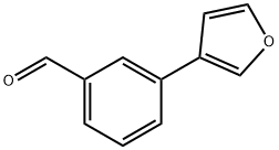 3-(Furan-2-yl)benzaldehyde Structure