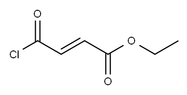 3-Chlorocarbonylacrylic acid ethyl ester Structure