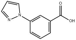 3-(1H-PYRAZOL-1-YL)BENZOIC ACID Structure