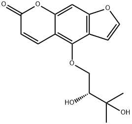 OXYPEUCEDANINHYDRATE Structure