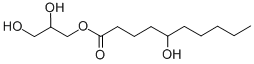 Glycerol 5-hydroxydecanoate Structure