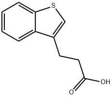 3-(Benzo[b]thiophen-3-yl)propanoicacid Structure