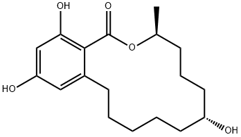 Zeranol Structure