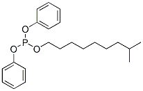 Isodecyl diphenyl phosphite Structure