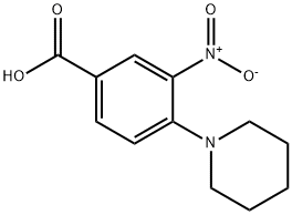 3-NITRO-4-PIPERIDIN-1-YLBENZOIC ACID Structure