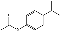 4-ISOPROPYLPHENYL ACETATE Structure