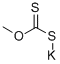 Potassium methylxanthate Structure