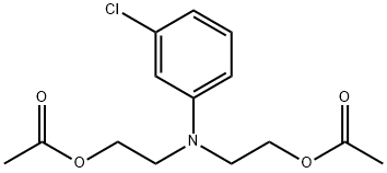 N,N-DIACETOXYETHYL-3-CHLOROANILINE Structure