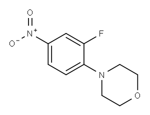 4-(2-FLUORO-4-NITRO-PHENYL)-MORPHOLINE Structure