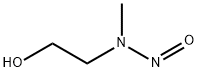 N-nitrosomethyl-(2-hydroxyethyl)amine Structure