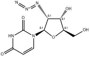 2'-Azido-2'-deoxyuridine Structure