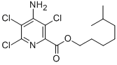 2-Pyridinecarboxylic acid, 4-amino-3,5,6-trichloro-, isooctyl ester Structure