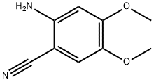 2-Amino-4,5-dimethoxybenzonitrile Structure