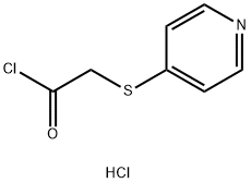 4-Pyridylmercapto acetyl chloride hydrochloride Structure