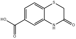 3,4-Dihydro-3-oxo-2H-benzo[b][1,4]thiazine-6-carboxylic acid Structure