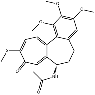 thiocolchicine Structure