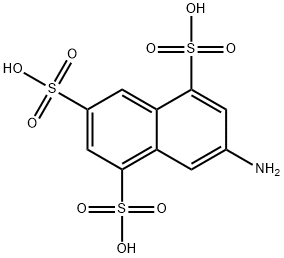 2-NAPHTHYLAMINE-4,6,8-TRISULFONIC ACID Structure