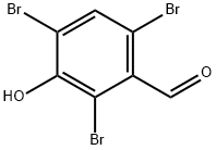2,4,6-Tribromo-3-hydroxybenzaldehyde Structure