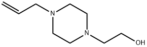 1-ALLYL-4-(2-HYDROXYETHYL)-PIPERAZINE Structure