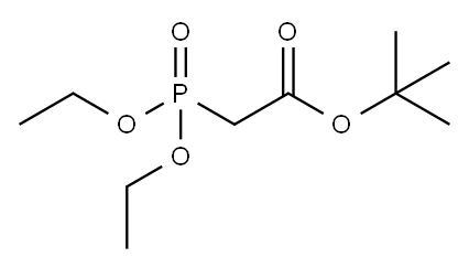 tert-Butyl diethylphosphonoacetate Structure