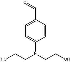 4-[N,N-Bis(2-hydroxyethyl)amino]benzaldehyde Structure