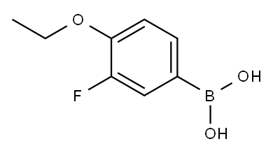4-ETHOXY-3-FLUOROPHENYLBORONIC ACID Structure