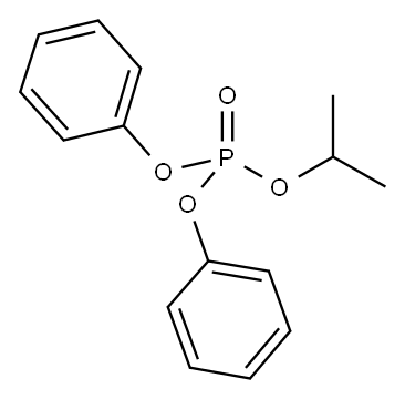 Diphenyl isopropylphenyl phosphate Structure