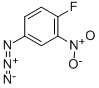 4-FLUORO-3-NITROPHENYL AZIDE Structure