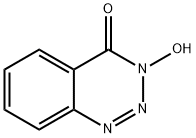 3-Hydroxy-1,2,3-benzotriazin-4(3H)-one Structure