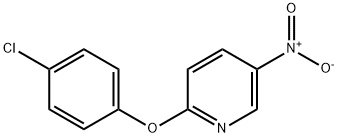 2-(4-CHLOROPHENOXY)-5-NITROPYRIDINE Structure