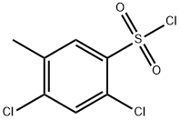2,4-DICHLORO-5-METHYLBENZENESULFONYL CHLORIDE Structure