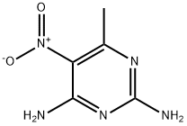 6-methyl-5-nitro-pyrimidine-2,4-diamine Structure