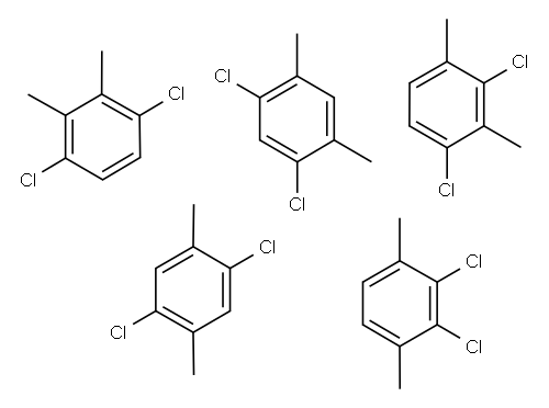 bis(chloromethyl)benzene Structure
