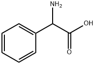 2-Amino-2-phenylacetic acid Structure