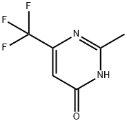 4-HYDROXY-2-METHYL-6-TRIFLUOROMETHYLPYRIMIDINE Structure