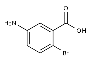 5-AMINO-2-BROMOBENZOIC ACID Structure
