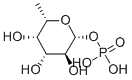 6-DEOXY-BETA-L-GALACTOSE PHOSPHATE DI(CYCLOHEXYLAMMONIUM SALT) Structure