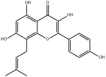 Desmethylanhydroicaritin Structure